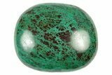 Polished Chrysocolla and Malachite Stone - Peru #250345-1